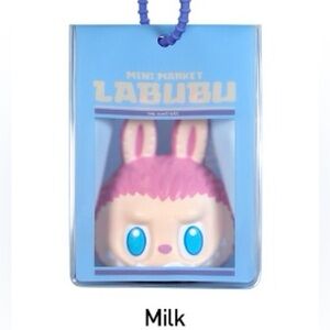 MILK - Pop Mart Labubu The Monsters Wacky Mart Series Squishy Charm, Confirmed
